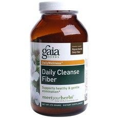 gaia HERBS 每日清潔纖維, 270g, 1罐