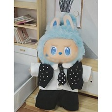 팝마트 라부부 마카롱 하이라이트 인형옷 17cm 인형 펜던트, 라눕 17cm, 싱글 조끼
