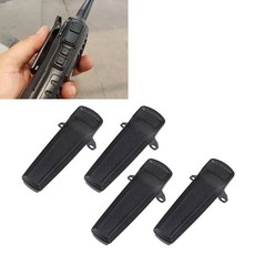4개 세트 라디오 벨트 클립 교체용 워키토키 HYT Hytera PD600 PD700 PD780 PD788 PD980 PT 580H 및 기타, 4개 세트 라디오 벨트 클립 교체용 워키토키 HYT H