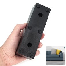 아이베란다 높이조절 가구다리 조절발 가전 박스받침 50mm, 1개, I자형