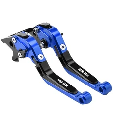 가와사키 ER6N 2006-2008 오토바이 액세서리 조정 가능한 확장형 접이식 브레이크 클러치 레버, 01 W