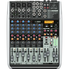 Behringer XENYX QX1204USB 混音器 雅典樂器世界 極品 德國知名大廠, Black