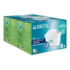 8入 高效過濾雜質 提升飲水口感 守護全家健康, 1套, Brita Maxtra Pro 濾水壺專用濾芯純淨全效型 8個/套
