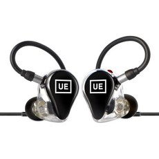 UE 150 유니버설 인이어 모니터 음악가 보컬리스트 및 오디오 엔지니어를 위한 중립 사운드가 있는 싱글 드라이버 스테이지 모니터 1쌍, UE150