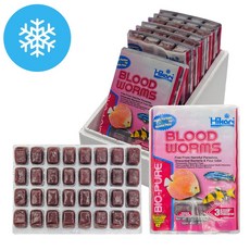 얇은입자 소입자 [드라이아이스 포장] 깨끗한 최상급 냉짱 히카리 냉동장구벌레 1팩~12팩(1박스) 냉동짱구벌레 대형 직수령1차업체, 98g, 2개