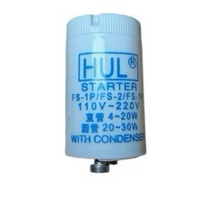 HUL 啟動器 FS-7P 適用聲寶烘碗機殺菌燈管 110V-220V, 7P啟動器1個（無燈管）現貨, 1個