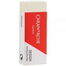 Caran D'ache 흑연 및 색연필 및 연필심용 디자인 지우개 스위스 제작 172.420 431876, Caran D'ache 흑연 및 색연필 및 연필심용 디