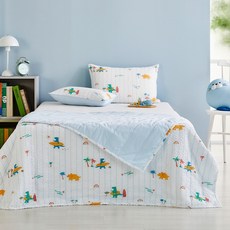 [MODERN HOUSE 중계점] 3도씨) 슈퍼쿨 서핑디노 시어서커 냉감 양면 차렵이불 150*200 CZ0225033, 단품