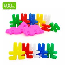 U.S.L 遊思樂 馬戲團積木 74pcs 益智教具, 1個