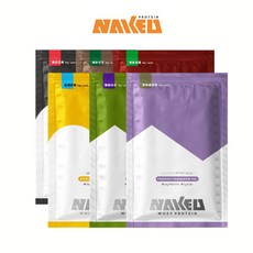 NAKED裸肌 益生菌濃縮乳清蛋白綜合六包嘗鮮組, 1套, 奶茶/可可/芝麻/烏龍/鐵觀音/抹茶, 220g