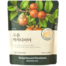 껍질없는 구운 마카다미아 300g 1개