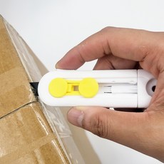 자석 택배 언박싱 칼 안전 커터 자석칼 박스자르는 칼 휴대용, 1개, 1개