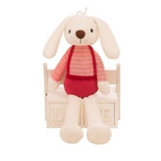 네이처타임즈 귀여운 토끼 인형, 110cm, 레드, 1개