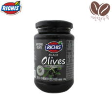 리치스 블랙올리브 병, 365g, 1개