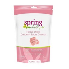 Spring Naturals 無穀冷凍乾燥犬餐食 多種口味 大包裝, 雞肉