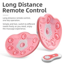 충전식 가슴 마사지기 - 리프트 및 휴식을 위한 무선 진동, 01 WHITE