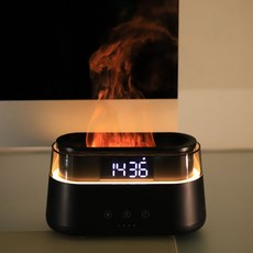 EVERLABS 加濕器心情燈火焰露營情緒時鐘鬧鐘可能, E-H00047