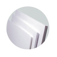 현진 (낱장) 원단백색 보드롱 MHB 290x440 5T, 단품