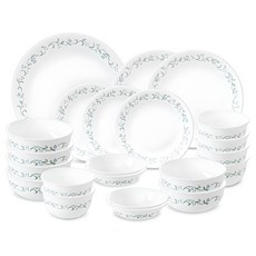 Corelle Brands 康寧餐具 鄉村印花 6人份餐具, 混合色, 22入, 1套