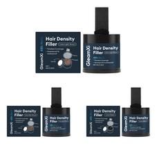 Hair Density Filler Hairline Filling Powder200g 째 온화하고 자연스럽게 헤어라인을 보정해 풍성하고 산뜻하게 연출해줍니다, 1개, 짙은 갈색