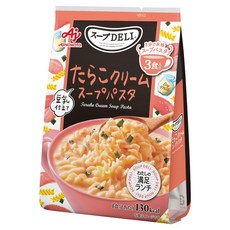 AJINOMOTO 味之素 Soups Deli 豆漿基底明太子奶油義大利麵湯, 10個, 94.8g