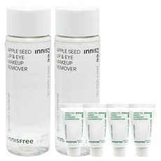 이니스프리 애플씨드 립앤아이 메이크업 리무버 2개+(그린티 폼 20mlx4개 증정)