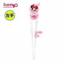 SuperBO Disney 迪士尼 三階段學習筷 鋼鐵人 蜘蛛人 美國隊長 米奇 米妮 冰雪奇緣 Cars 麥昆, 1個, 米妮(左手用)