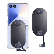 인씨네 오토바이 배달대행 범퍼 투명 젤리케이스와 아크릴블랙 C타입충전패드 딱판 찍판 자석거치대 충전용, 상세페이지 참조, 갤럭시 S20플러스 (G986)