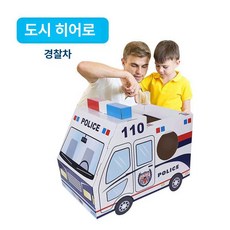 헬로라이노 웨어러블로봇 웨어로블로봇 입는 입는로봇, 1개, 시티 히어로 - 경찰차