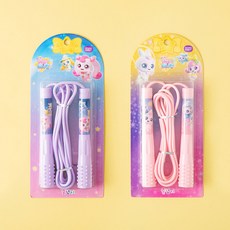 슈팅스타 캐치티니핑5 일반 줄넘기 학교 준비물, 핑크, 1개