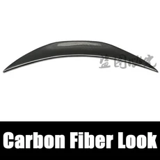Mazda MX5 ND RF LMS 스타일 섬유 유리 도색되지 않은 덕빌 트렁크 윙 립 레이싱 액세서리 트림, 07 Carbon Fiber Look
