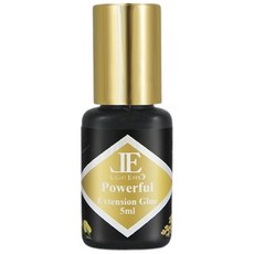 亮妍LIGHTEYES日製黑膠 金盞 Powerful 睫毛嫁接專用 持久速乾 溫和不刺激 5ml, 1個, 黑色