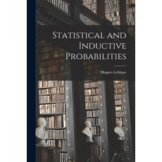(영문도서) Statistical and Inductive Probabilities Paperback, Hassell Street Press, English, 9781014297266