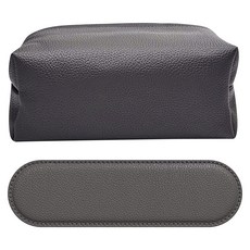 汽車磁吸面紙盒 皮革質感多用途車用收納盒, 深空灰【送同色引磁條】