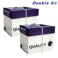 더블에이 퀄리티 80g, 5000개, A4