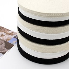 (1롤-50야드) 면 헤링본테이프, 내추럴, 1개