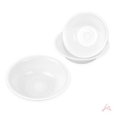 추천무료마켓 pp그릇 다회용 공기 위생그릇 다회용접시, 4호, 1개