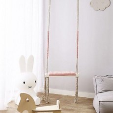 가정용 그네 철봉 놀이기구 가정용철봉 운동기구 안전 매달리기 접이식, 5. 화이트라이트그린(나사포함)