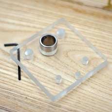 不銹鋼垂直鑽孔模板, 1個