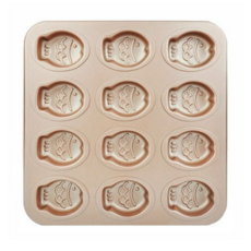 SL붕어빵 머핀팬 참붕어빵 미니 12구, 1개