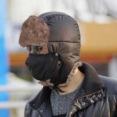 PPD 남녀 공용 커플 겨울 여행 모자 털 마스크 76616116EA pon+78069XO, 본상품선택, 본상품선택