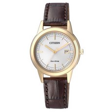 CITIZEN 光動能時尚對錶 FE1083-02A, 詳見包裝