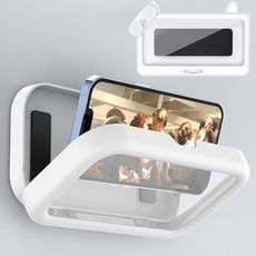 신비가 방수케이스 욕실 방수 거치대, 화이트