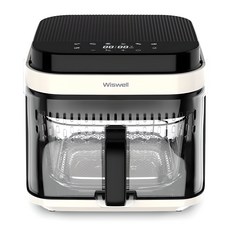 Wiswell Glossy Up低噪音氣炸鍋 5.5L, WTA8550, 米色