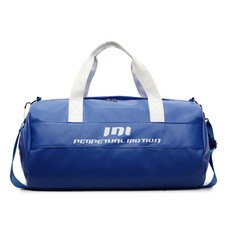 健身運動訓練包 幹濕分離游泳包 手提斜挎旅行行李袋, 1個, 藍色