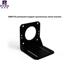 50KTYZ 영구 동기 모터 6W 12V AC 나사 브래킷 220V 24V 110V 고정, 6w bra et