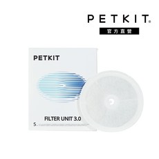 PETKIT 佩奇 智能寵物活水機通用濾心 3.0 (5入裝), 1個