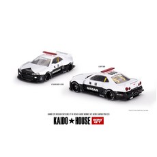 MINI GT x KAIDO HOUSE KHMG120 Nissan Skyline GT-R R34 (Japan Police), 1個
