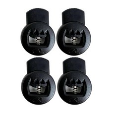 롤링스 | Glove Lace Locks Baseball & Softball Tighteners Spring Lock Design Black