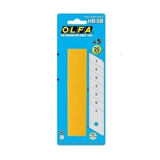 OLFA HB-5B特大型美工刀片5片 好好逛文具小舖, 1個